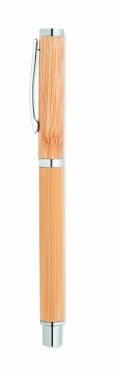 Logotrade promotional gift picture of: Bamboo gel pen