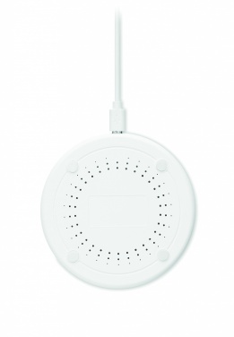 Logo trade promotional product photo of: Bamboo wireless charger 10W