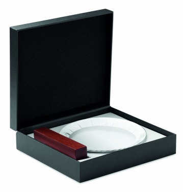 Logo trade business gift photo of: Round award plaque