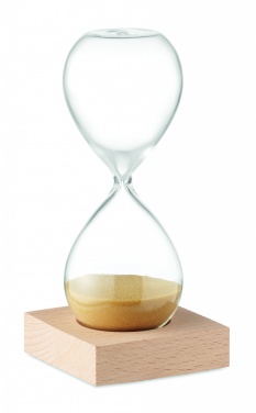 Logo trade advertising products image of: 5 minute sand hourglass