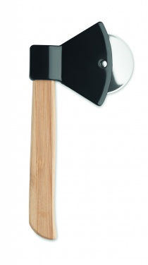 Logotrade advertising products photo of: Pizza cutter bamboo handle