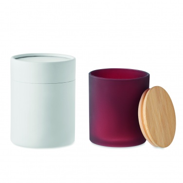 Logotrade promotional item image of: Plant based wax candle 280 gr