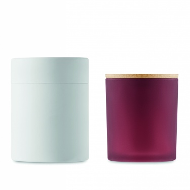 Logo trade advertising product photo of: Plant based wax candle 280 gr