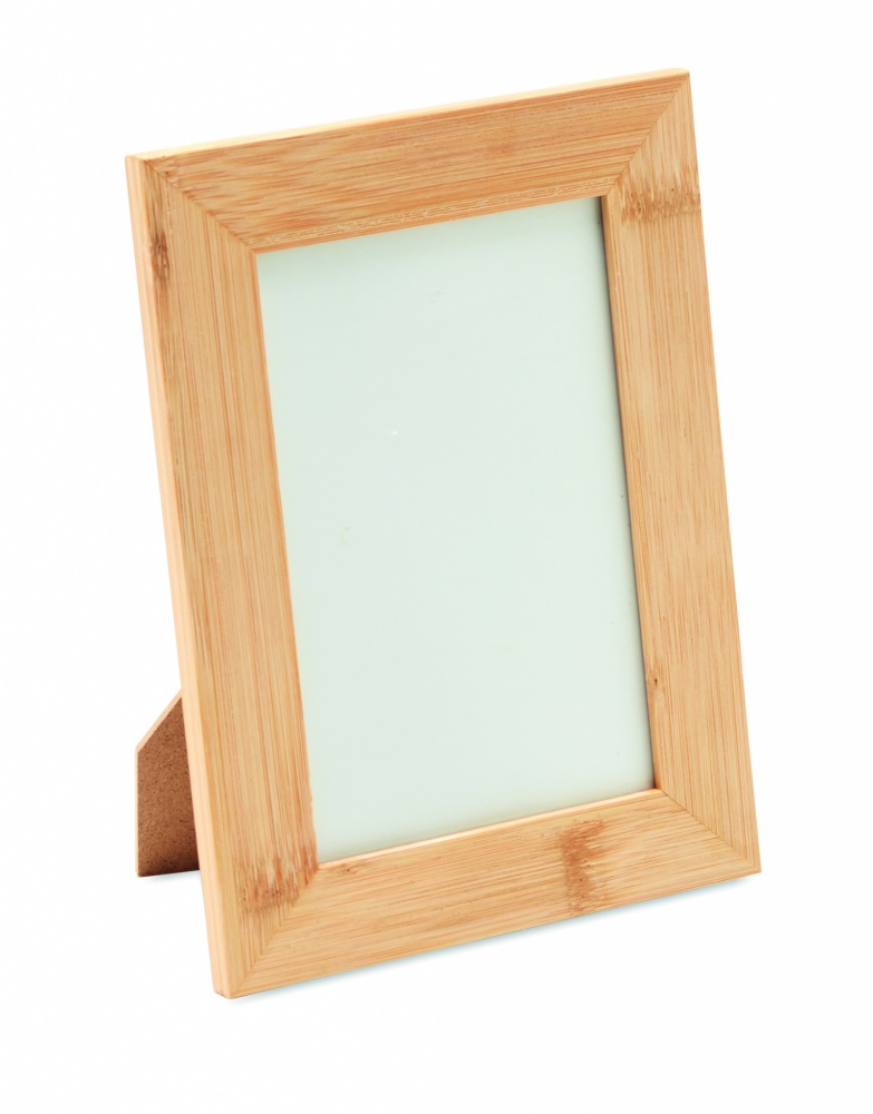 Logo trade advertising product photo of: Bamboo photo frame