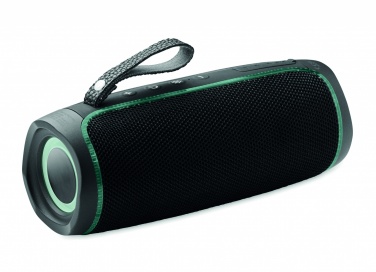 Logo trade promotional items image of: 2x5 LED Wireless speaker IPX4