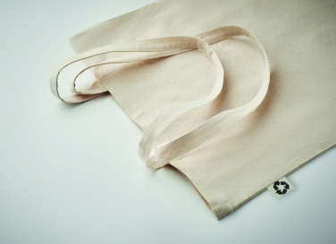 Logotrade promotional item image of: Recycled cotton shopping bag