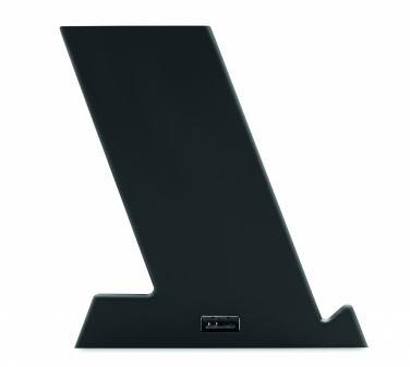 Logo trade business gifts image of: Wireless charger ABS 15W