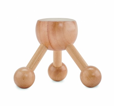 Logotrade promotional merchandise image of: Hand held massager in wood
