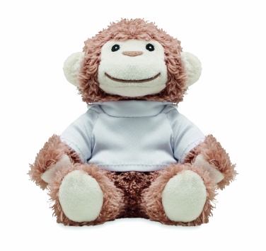 Logo trade advertising products picture of: Teddy monkey plush