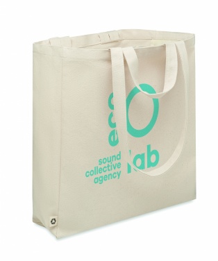Logotrade promotional products photo of: Recycled cotton shopping bag
