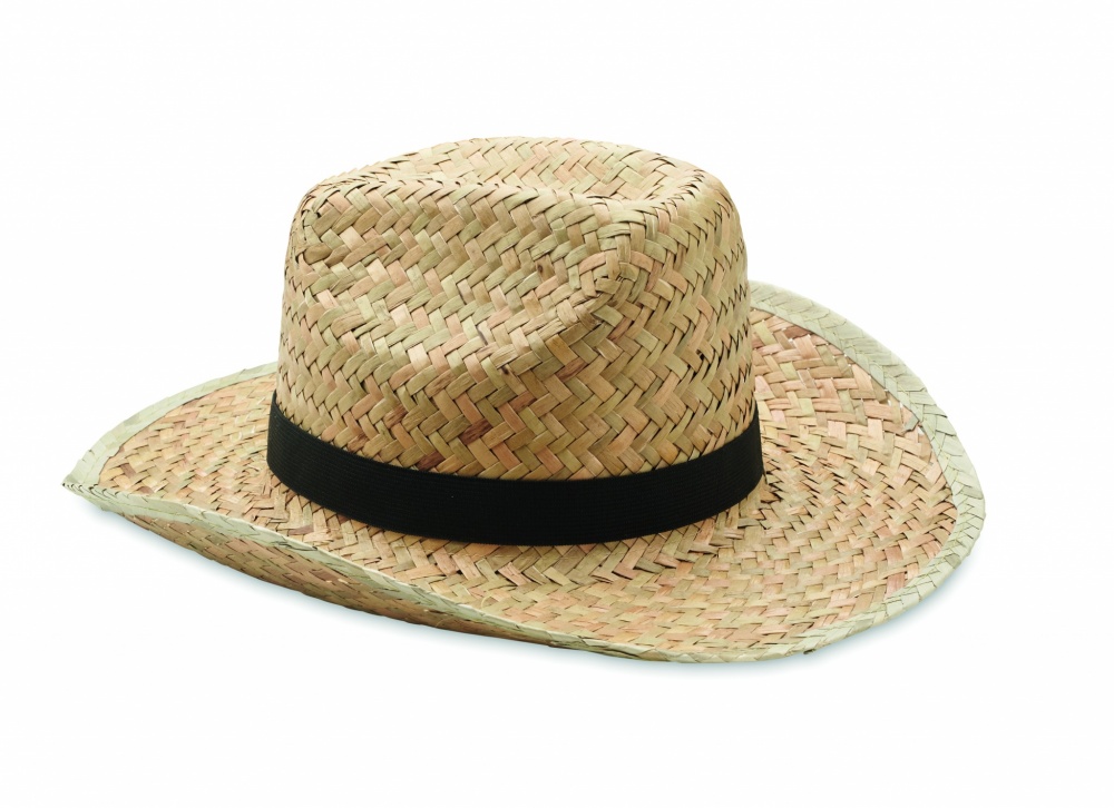 Logotrade promotional giveaways photo of: Natural straw cowboy hat
