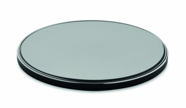 Logo trade promotional merchandise image of: Glass wireless 10W charger