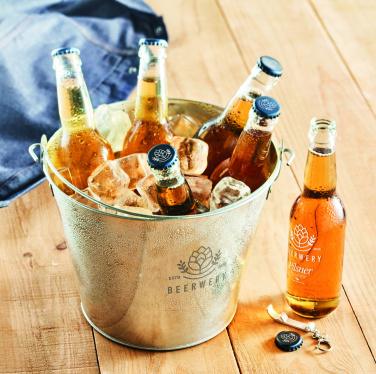 Logotrade corporate gifts photo of: Metal beer bucket 4L