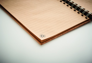 Logotrade promotional giveaways photo of: A5 ring bound Bamboo notebook