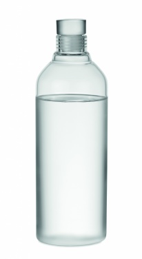 Logo trade business gifts image of: Borosilicate bottle 1L