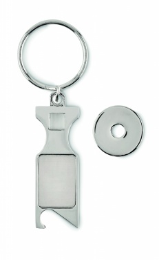 Logotrade business gift image of: Euro Token key ring Porvoo
