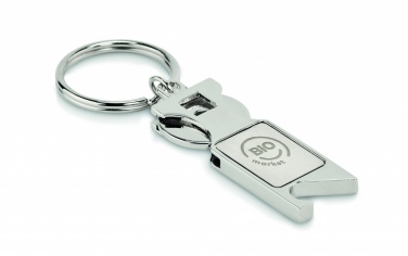 Logotrade promotional giveaways photo of: Euro Token key ring Porvoo