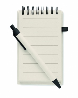 Logotrade promotional item image of: A6 milk carton notebook set