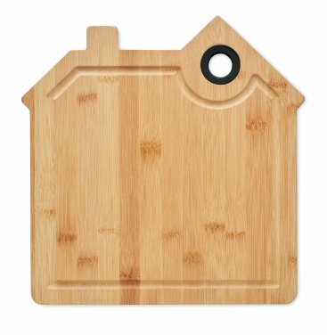 Logo trade promotional merchandise photo of: Bamboo house cutting board