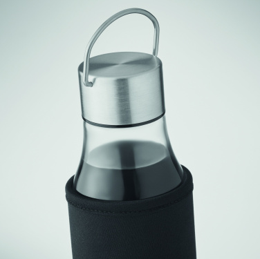 Logo trade promotional gifts image of: Glass bottle 500 ml