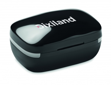 Logo trade promotional giveaways image of: TWS earbuds with charging case