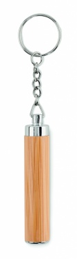 Logotrade promotional gifts photo of: Mini bamboo torch with keyring