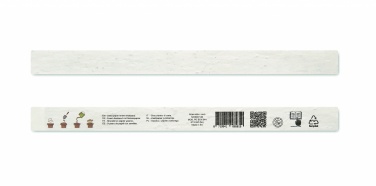 Logotrade corporate gift image of: Sheet of seed paper wristbands