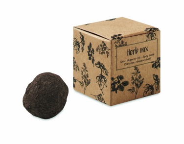 Logotrade corporate gift image of: Herb seed bomb in carton box