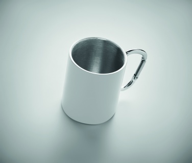 Logotrade promotional merchandise picture of: Metal mug and carabiner handle