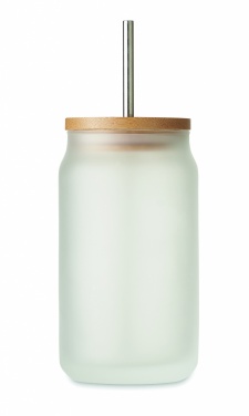 Logo trade corporate gift photo of: Sublimation mason jar 400 ml