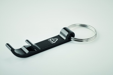 Logo trade promotional giveaways image of: Recycled aluminium key ring Nokia