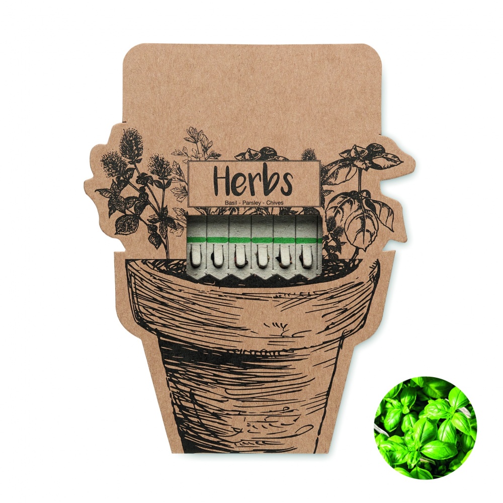 Logo trade promotional products picture of: Herb seeds sticks