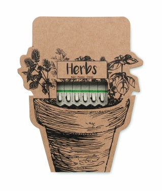 Logo trade advertising product photo of: Herb seeds sticks