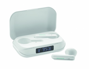 Logotrade promotional item picture of: Recycled ABS TWS earbuds