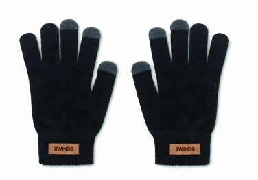 Logotrade promotional items photo of: RPET tactile gloves