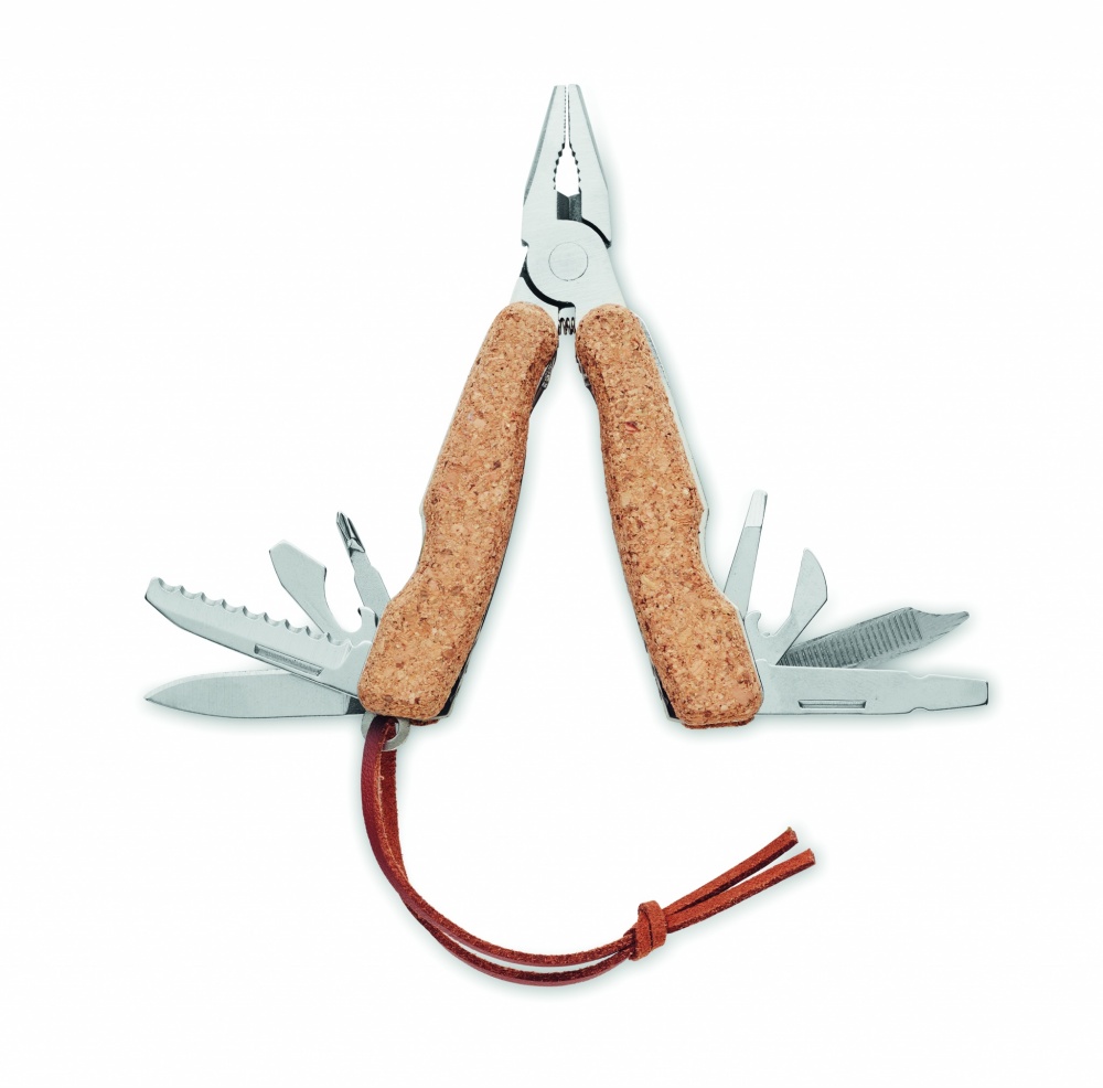 Logotrade promotional product image of: Multi tool pocket knife cork