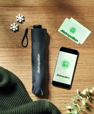 Logo trade promotional giveaway photo of: Light folding umbrella 100gr