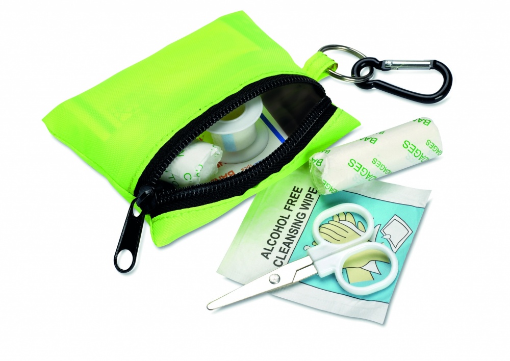 Logotrade corporate gifts photo of: First aid kit w/ carabiner