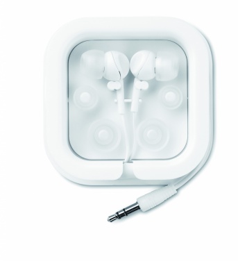 Logo trade advertising products image of: Ear plug with silicone