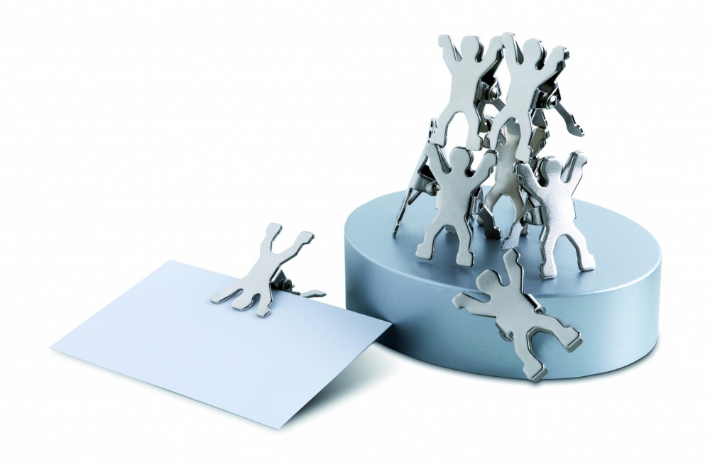 Logotrade promotional products photo of: Magnetic clips with base