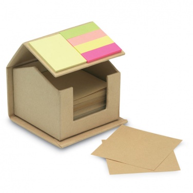 Logotrade promotional gift picture of: Memo/sticky notes pad recycled