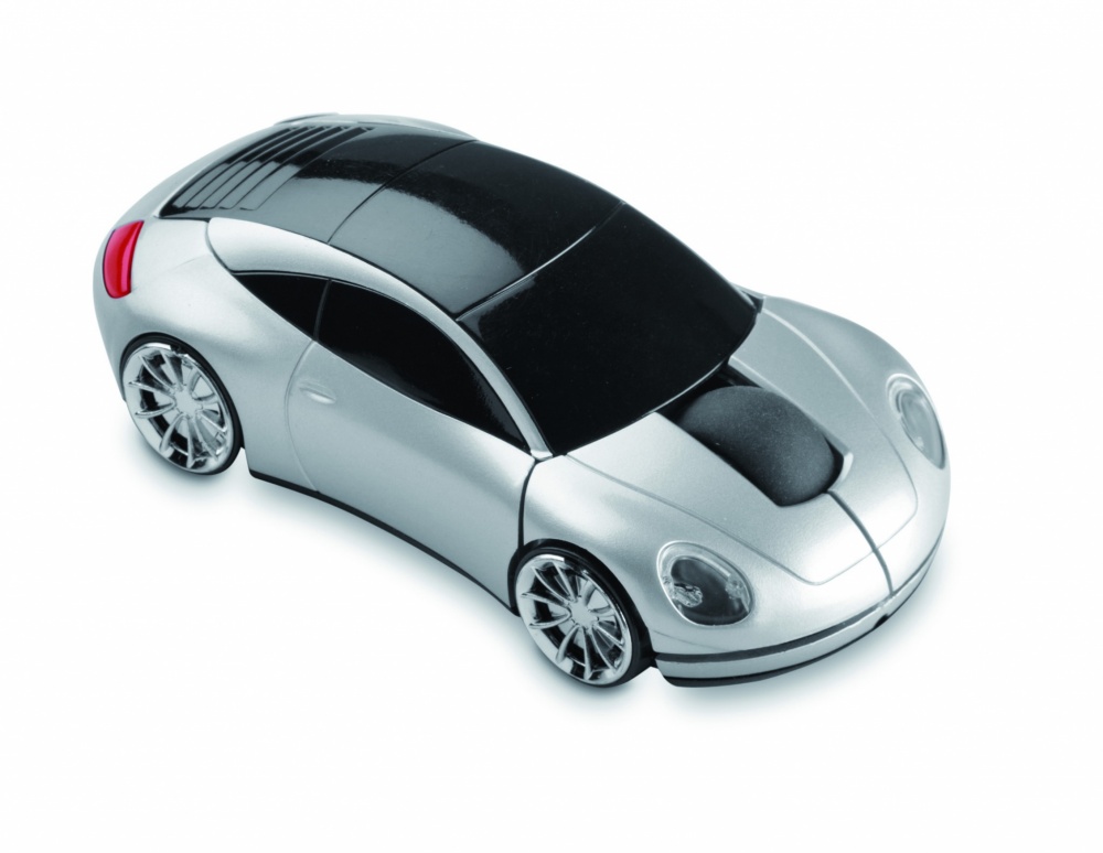 Logo trade promotional merchandise image of: Wireless mouse in car shape