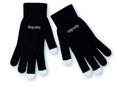 Logo trade promotional item photo of: Tactile gloves for smartphones