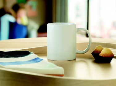 Logo trade promotional gifts picture of: Sublimation ceramic mug 300 ml