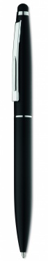 Logo trade advertising products picture of: Twist type pen w stylus top