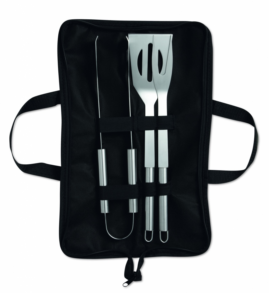 Logotrade promotional items photo of: 3 Barbecue tools in pouch