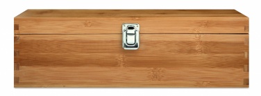 Logo trade promotional products picture of: Wine set in bamboo box