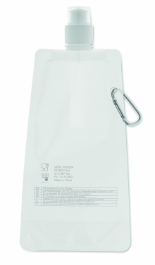 Logo trade promotional merchandise picture of: Foldable water bottle