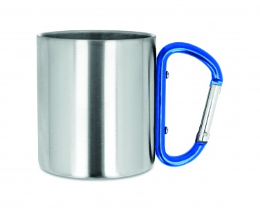 Logo trade advertising products picture of: Metal mug & carabiner handle