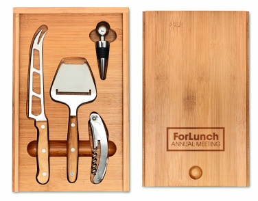 Logotrade promotional gift image of: Cheese and wine set